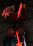  anal demon_girl doggystyle genderswap pov team_fortress_2 the_pyro top-down_bottom-up 