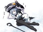  bad_id bad_pixiv_id black_footwear black_gloves blush boots cape clothed_masturbation gloves hat kantai_collection lying masturbation monster_girl on_side pale_skin shinkaisei-kan shira-nyoro short_hair silver_hair solo staff tentacles thigh_boots thighhighs wo-class_aircraft_carrier yellow_eyes 