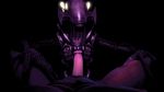  2013 3d abs alien alien_(franchise) ambiguous_gender animated anthro cgi claws doge_(artist) erection fellatio first_person_view human human_on_anthro interspecies loop male mammal mouth_in_mouth nude open_mouth oral oral_sex penis sex source_filmmaker spread_legs spreading teeth unknown_artist xenomorph xenospitter 