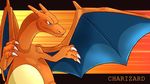  charizard claws dragon fangs horn izzyreddragon looking_away male nintendo plain_background pok&#233;mon pok&eacute;mon solo video_games wallpaper wings 