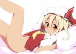  blush flandre_scarlet nopan tera_zip touhou 