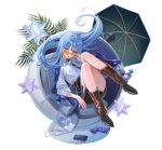  1girl :p adjusting_eyewear black_necktie black_skirt blue_eyes blue_hair blue_jacket boots brown_boots chair collared_shirt commentary_request floating_hair full_body hand_up high-waist_skirt high_heel_boots high_heels highres hololive hoshimachi_suisei jacket jacket_on_shoulders knees_together_feet_apart knees_up long_hair long_sleeves looking_at_viewer miniskirt necktie on_chair orange-tinted_eyewear primadonna_(hoshimachi_suisei) sa-ya2 shirt shirt_tucked_in simple_background sitting skirt solo star_(symbol) star_in_eye sunglasses symbol_in_eye tinted_eyewear tongue tongue_out transparent_background virtual_youtuber white_shirt 