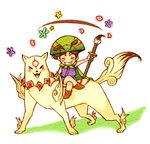  amaterasu animal dog issun lowres male_focus ookami_(game) tsuyuka_(sunny_spot) wolf 