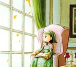  armchair artist_request black_hair book chair dia hairband harvest_moon harvest_moon_save_the_homeland indoors looking_out_window lowres open_book short_hair sitting solo window 