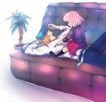  1girl angela_leon bad_id bad_pixiv_id child couch hagi_(artist) mifune skirt soul_eater 