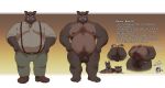  2025 absurd_res anthro arm_hair balls beard belly big_balls black_fingernails black_nails blake_harper_(thepurp) body_hair brown_clothing brown_footwear brown_shoes butt canid canine canis chest_tuft clothing colored_nails dobermann domestic_dog domestic_pig english_text facial_hair fingernails finn_(thepurp) flaccid footwear genitals happy_trail hi_res lagomorph leporid male mammal marcus_(thepurp) model_sheet nails navel nipples nude oubes overweight overweight_anthro overweight_male penis pinscher pinstripe_shirt pinstripe_topwear rabbit red_clothing red_topwear red_vest shirt shoes solo suid suine sus_(pig) suspenders tail tail_tuft text thepurp topwear tuft tusks vest white_clothing white_shirt white_topwear 