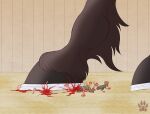 absurd_res crush equid equine feral gore hi_res horse macro mammal micro mouse murid murine rat rodent shiraclawr stomping trampling