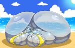 anthro aquatic areola bailey_(faucyv) bass_(fish) beach bedroom_eyes belly big_areola big_belly big_breasts big_butt big_nipples bikini breasts butt cel_shading clothed clothing cloud colored digital_drawing_(artwork) digital_media_(artwork) eyelashes faucyv female fish glistening glistening_areola glistening_bikini glistening_body glistening_breasts glistening_butt glistening_clothing glistening_eyes glistening_fin glistening_lips glistening_nipples glistening_scales glistening_swimwear glistening_water gold_(metal) gold_bikini golden_week half-length_portrait hi_res huge_areola huge_belly huge_breasts huge_butt huge_nipples hyper hyper_butt lips metal metallic_body narrowed_eyes nipple_outline nipples one-piece_swimsuit outside pinup portrait pose reflection reflective_ass reflective_body reflective_breasts reflective_clothing sand scales seaside seductive shaded sky sling_bikini solo sun swimwear three-quarter_portrait two-piece_swimsuit water