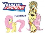  crossover cutie_mark equine female fluttershy_(mlp) friendship_is_magic horse machine mechanical my_little_pony pegasus pony robot transformers wings 