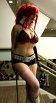  breasts cosplay flaming-goddess large_breasts photo red_hair tengen_toppa_gurren_lagann yoko_littner yoko_littner_(cosplay) 