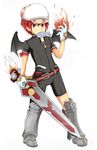  1boy child elsword elsword_(character) male male_focus simple_background solo standing waysin966 white_background 