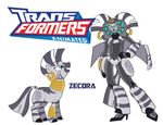  cutie_mark ear_piercing earings equine female feral friendship_is_magic horse inspectornills machine mammal mechanical my_little_pony piercing robot stripes transformers zebra zecora_(mlp) 