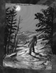 canine city clothed clothing human monochrome moon rock tracks tree unknown_artist werewolf white_wolf_publishing world_of_darkness 