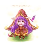  animal_ears crying fairy from_above hat league_of_legends long_hair lulu_(league_of_legends) open_mouth pix purple_hair staff sueyen tears wings 