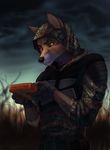  black_nose brown_eyes canine coyote flecktarn fox gearbox gloves hood hybrid koul male mammal s.t.a.l.k.e.r. solo 