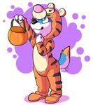  auva canine costume fox fursuit halloween holidays kalida male mammal tigger 