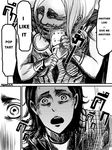  avengers bad_id bad_pixiv_id comic eating english greyscale loki_(marvel) monochrome multiple_boys parody pop_tart reammara shingeki_no_kyojin style_parody thor_(marvel) titan_(shingeki_no_kyojin) 