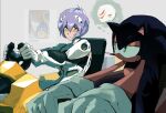  ? animal_ears animal_nose ayanami_rei blue_hair blush crossover deltalyxarts driving furry furry_male furry_with_non-furry gloves go-kart green_eyes hair_between_eyes hayashibara_megumi i_lived_bitch_(meme) interface_headset_(evangelion) interspecies mecha_pilot_suit meme neon_genesis_evangelion plugsuit_(evangelion) red_eyes ryan_bartley sage_(sonic) short_hair sonic_(series) sonic_racing:_crossworlds sonic_the_hedgehog voice_actor_connection white_gloves 