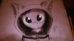  cresent_gloom cute drawing fur invalid_tag my_little_pony pencil poxs stare 