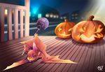  bat candy feral halloween hi_res holidays lollipop mammal pumpkin red_eyes rudragon tongue tongue_out 