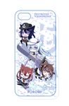  akatsuki_(kantai_collection) animal_ears black_hair blue_eyes blue_hair brown_eyes brown_hair cat_ears chibi closed_eyes fang folded_ponytail hair_ornament hairclip hat hibiki_(kantai_collection) hinayuki_usa ikazuchi_(kantai_collection) inazuma_(kantai_collection) kantai_collection kemonomimi_mode multiple_girls open_mouth pantyhose pointing purple_eyes star sweatdrop swinging tears torn_clothes torpedo verniy_(kantai_collection) 