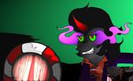  absurd_res anthro black_hair clothing equine esprites eye_mist feral friendship_is_magic green_eyes hair hi_res horn horse human king_sombra_(mlp) looking_at_viewer male mammal my_little_pony nightmare_fuel parody photo pony real red_eyes smile solo what what_has_science_done 