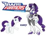  cutie_mark equine female feral friendship_is_magic horn horse inspectornills machine mammal mechanical my_little_pony pony rarity_(mlp) robot transformers unicorn 