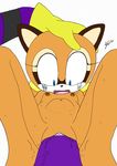  (colored_by_kiyoshifox) abdominal_bulge anthro big_the_cat breasts cub duo excito female first_person_view forced male mammal marine_the_raccoon nipples open_mouth penetration penis pussy raccoon rape sega sonic_(series) straight vaginal vaginal_penetration young 