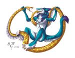  blue_furr fur invalid_color itsamnan kymimary reptile scalie sergal silvergrin snake vore wore 