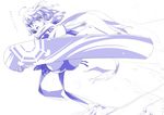  bad_id bad_pixiv_id letty_whiterock monochrome sala_mander scarf snowboard solo swimsuit touhou 