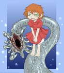  ikuramari monster orange_hair ponyo tagme 