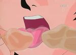 a_forbidden_time animated animated_gif izumi_saki licking lowres penis saliva tongue uncensored 