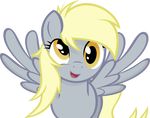  alpha_channel amber_eyes blonde_hair derp_eyes derpy_hooves_(mlp) equine female feral friendship_is_magic fur godoffury grey_fur hair hi_res horse long_hair looking_at_viewer mammal my_little_pony open_mouth pegasus plain_background pony smile solo tongue transparent_background wings yellow_eyes 