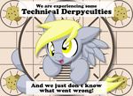  blonde_hair cute derp derpy_hooves_(mlp) english_text equine female feral food friendship_is_magic fur grey_fur hair horse inkwell_pony long_hair magic mammal muffin my_little_pony open_mouth pegasus pony solo text tongue wings yellow_eyes 