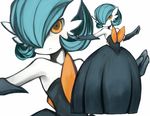  &#20653;&#20853; alternate_color ambiguous_gender frown gardevoir mega_evolution mega_gardevoir nintendo orange_eyes pok&#233;mon pok&eacute;mon video_games 