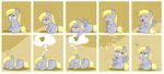  :3 annoyed artist-apprentice587 awake blonde_hair breaking_the_fourth_wall comic derp_eyes derpy_hooves_(mlp) dream eating equine female feral food friendship_is_magic hair horse mammal muffin my_little_pony pegasus pony sleeping sweat wings yellow_eyes zzz 