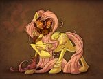  bandage cutie_mark equine eyewear female feral fluttershy_(mlp) friendship_is_magic fur gas_mask hair horse long_hair mammal my_little_pony paper pegasus pimander1446 pink_hair pony solo wings yellow_fur 