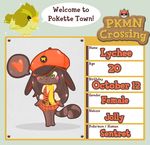  animal_crossing avian beak bird blush clothing crayonkat dress english_text female green_eyes hair hat nintendo pok&#233;mon pok&eacute;mon scarf sentret smile solo text video_games 