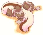  brown_fur cute eyes_closed feral fur group linoone lying nintendo open_mouth pok&#233;mon pok&eacute;mon shadow sleeping source_request video_games zigzagoon 