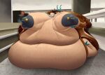 2026 3_fingers absurd_res anthro antlers areola barbell_piercing belly belly_rolls big_areola big_belly big_breasts big_butt big_nipples biped black_areola black_nipples blobby blue_antlers blue_hooves blue_nose breasts brown_body brown_eyelashes brown_fur brown_hair brown_lips butt butt_squish ceiling cloven_hooves colored comedii counter deer digital_drawing_(artwork) digital_media_(artwork) double_chin drinking english_description eyebrows eyelashes eyes_closed facial_piercing female fingers floor full-length_portrait fur hair happy hi_res holding_breast hooved_fingers hooves horn huge_areola huge_belly huge_breasts huge_butt hyper hyper_belly hyper_butt immobile inside light lighting lips mammal morbidly_obese morbidly_obese_anthro morbidly_obese_female multicolored_body multicolored_fur navel navel_piercing new_world_deer nipple_barbell nipple_dip nipple_piercing nipples nose_piercing nose_ring nude nude_anthro nude_female obese obese_anthro obese_female overweight overweight_anthro overweight_female piercing piper_(piperreindeer) portrait reindeer ring_piercing shaded sitting sitting_on_ground smile solo squish tan_body tan_eyebrows tan_fur thick_bottom_lip tile tile_floor tube tube_in_mouth wall_(structure) window