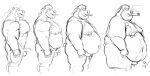 abs anthro balls barbell_piercing bear beard belly big_balls big_belly big_moobs big_muscles big_nipples big_pecs big_penis black_and_white bodily_fluids buried_penis butt cigar cigarette facial_hair fupa genital_fluids genitals genitals_shrinking hair hi_res leaking_precum male mammal monochrome moobs musclegut muscular muscular_arms muscular_legs muscular_male navel nipple_piercing nipple_ring nipples obese overweight overweight_male pecs penis penis_shrinking piercing polar_bear precum ring_piercing sequence sketch small_balls small_tail smoking solo tail tcw tcw_(character) ursine weight_gain_sequence