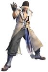  artist_request bandana blonde_hair boots final_fantasy final_fantasy_xiii gloves highres male_focus official_art snow_villiers solo 