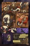 absurd_res anthro avian balls bed bedroom being_watched bird casual_nudity comic constructed_language corvid corvus_(genus) crow curtain_(character) drinking_potion duo eating_feces english_text fantasy feces feces_in_mouth feet fictional_language floor foreskin furniture genitals hi_res hindpaw kissing looking_at_another lying magic male male/male mammal medieval mephitid mulligan_(obrien) naughty_face nude obrien_(artist) on_back oscine passerine paws penis pooping pooping_on_another pooping_on_bed pooping_on_floor scatplay skunk smile smiling_at_viewer soles tail text title wood wood_floor wood_furniture workshop