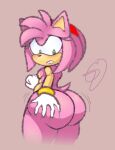 2026 accessory amy_rose anthro areola belly big_butt black_nose blush bracelet breasts butt butt_grab butt_squish cel_shading clothing colored digital_media_(artwork) eulipotyphlan eyelashes female gloves gloves_only gold_(metal) gold_bracelet gold_jewelry goldenpieces green_eyes grey_background hair hair_accessory hairband hand_on_butt hand_on_own_butt handwear handwear_only hedgehog huge_butt jewelry looking_at_butt looking_at_own_butt looking_back looking_back_at_self mammal mostly_nude mostly_nude_anthro mostly_nude_female motion_lines multicolored_body nipples pink_areola pink_body pink_ears pink_hair pink_nipples pink_tail portrait rear_view red_hairband scut_tail sega shaded short_tail signature simple_background slightly_chubby slightly_chubby_anthro slightly_chubby_female small_breasts solo sonic_the_hedgehog_(series) squish tail tan_body tan_inner_ear teeth thick_thighs three-quarter_portrait two_tone_body white_clothing white_gloves white_handwear