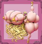 2024 5_fingers 5_toes areola big_breasts big_butt bikini bikini_bottom bikini_top biped blonde_hair blue_eyes blush bracelet breasts butt butt_cleavage camel_toe cleavage clitoris_outline clothed clothing colored_nails crown digital_media_(artwork) elf eyebrows eyelashes feet female fingers footwear gem genitals gold_(metal) gold_bikini gold_footwear gold_jewelry golden_clothing golden_week hair hand_on_leg hand_on_thigh headgear high_heels huge_breasts huge_butt humanoid humanoid_pointy_ears hylian hyper hyper_breasts hyper_butt hyper_lips jewelry lilith-art lips long_hair long_legs long_nails looking_at_viewer mammal midriff mostly_nude nails navel nintendo nipple_outline nipples not_furry on_one_leg pink_lips pink_nipples pointy_ears princess_zelda raised_leg ruby_(gem) shoes skimpy small_waist smile smiling_at_viewer solo spread_legs spreading standing swimwear the_legend_of_zelda thick_lips thick_thighs tiara tight_clothing toes two-piece_swimsuit vulva white_body wide_hips