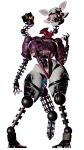 2025 2_heads 3_toes 3d_(artwork) 4_fingers 9:16 alpha_channel animatronic anthro atumalaca big_breasts bow_tie breasts canid canine checkered checkered_clothing checkered_shirt checkered_topwear clothing colored_nails crop_top digital_media_(artwork) dirty dirty_clothing eyelashes fangs feet female fingers five_nights_at_freddy's five_nights_at_freddy's_2 fox full-length_portrait glistening glistening_body heart_pupils heart_symbol hi_res long_neck looking_at_viewer machine mammal mangle_(fnaf) multi_head nails open_mouth pattern_clothing pattern_shirt pattern_topwear pink_body pink_one-piece_swimsuit portrait pubes purple_clothing purple_eyelids purple_nails purple_shirt purple_topwear red_bow_tie robot robot_anthro scottgames sharp_teeth shirt simple_background solo standing tail teeth toes topwear transparent_background white_body white_pubes wide_hips yellow_eyes