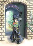  bad_id bad_pixiv_id flower frederic_chopin fuju hat male_focus solo trusty_bell 