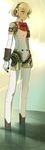  aegis_(persona) android annindoufu_(oicon) blonde_hair persona persona_3 robot_joints short_hair solo standing 