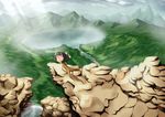  gensoukyou kimeemaru landscape nature scenery shameimaru_aya solo toritora touhou what yukkuri_shiteitte_ne 