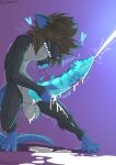 anthro balls bared_teeth big_penis blue_feet blue_hands blue_nose blue_penis blue_tail bodily_fluids brown_hair circe_(pankallisti) cock_transformation cum cum_drip cum_on_balls cum_on_ground cum_on_hand cumshot dripping duo ejaculation feet genital_fluids genitals grey_body grey_skin hair heart_symbol hi_res huge_penis hyper hyper_genitalia hyper_penis lizard male mammal masturbation murid murine nonbinary_(lore) orgasm pankallisti penis powerful_ejaculation prosthetic prosthetic_arm prosthetic_limb rat reptile rivocie_(rawrzky) rodent scalie standing_masturbation tail teeth teeth_showing transformation